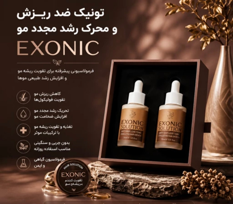 تونیک ضد ریزش و محرک رشد مجدد مو به همراه اپلیکاتور ۶۰ میل